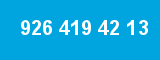 926 419 42 13